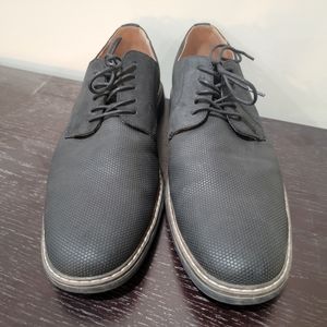 Freeman 1921 black suede men's dress shoes